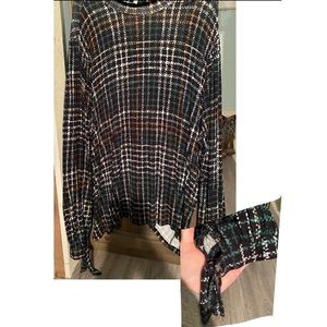 Cato’s plaid shirt